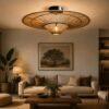Rattan Look Light - Ceiling Light