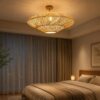 Woven Rattan Pendant Light - Natural
