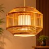 Rattan Pendant Light - Bamboo Woven Ceiling Light